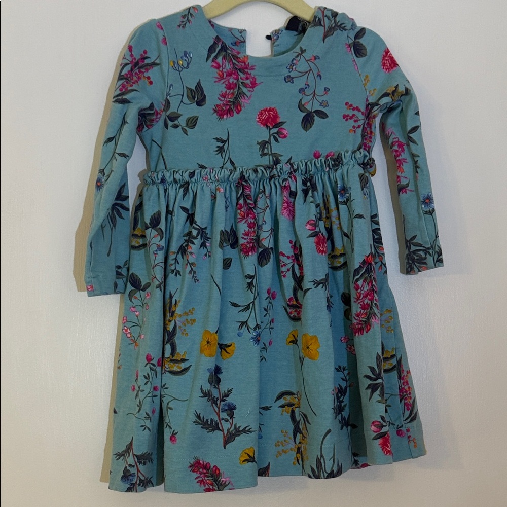 Joules Floral Long Sleeve Dress